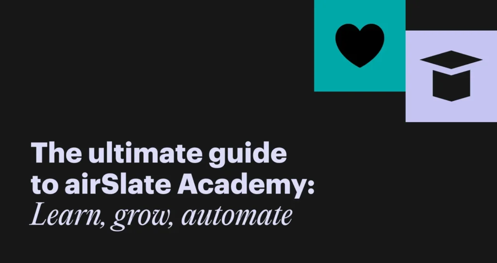 Elevate your document workflow automation skills with airSlate Academy: Learn, grow, succeed