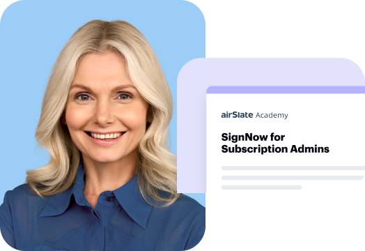 SignNow for Subscription Admins