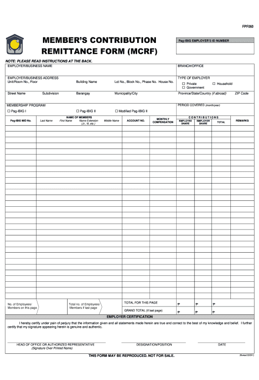 Merge Pag Ibig Contribution Form Pre Fill From Airtable Bot Airslate
