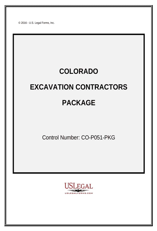 Archive Excavation Contractor Package - Colorado Export to MS Dynamics 365 Bot