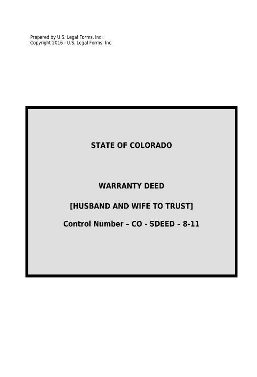 Incorporate Warranty Deed for Husband and Wife to Trust - Colorado Create Salesforce Record Bot