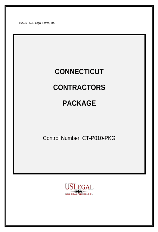 Incorporate Contractors Forms Package - Connecticut Pre-fill from MySQL Bot