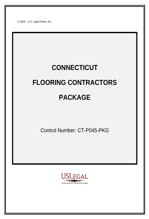 Incorporate Flooring Contractor Package - Connecticut