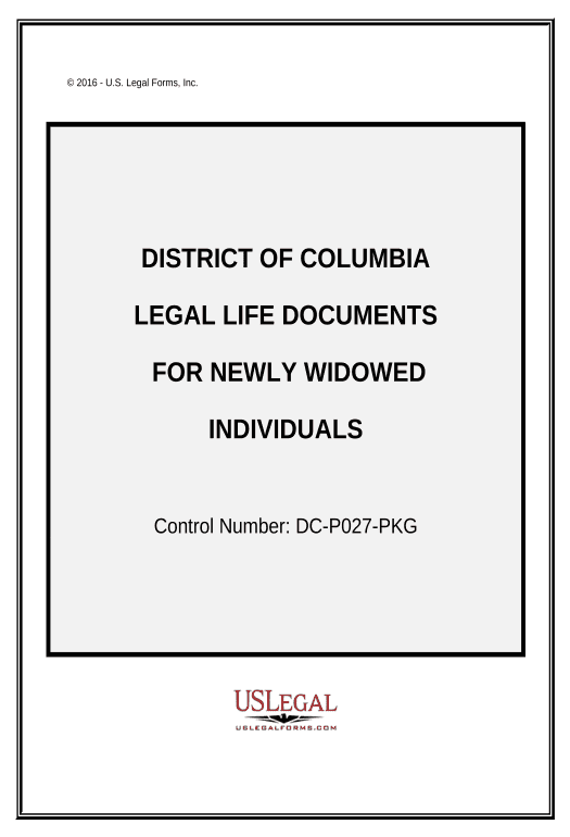 Archive Newly Widowed Individuals Package - District of Columbia Pre-fill from Google Sheets Bot