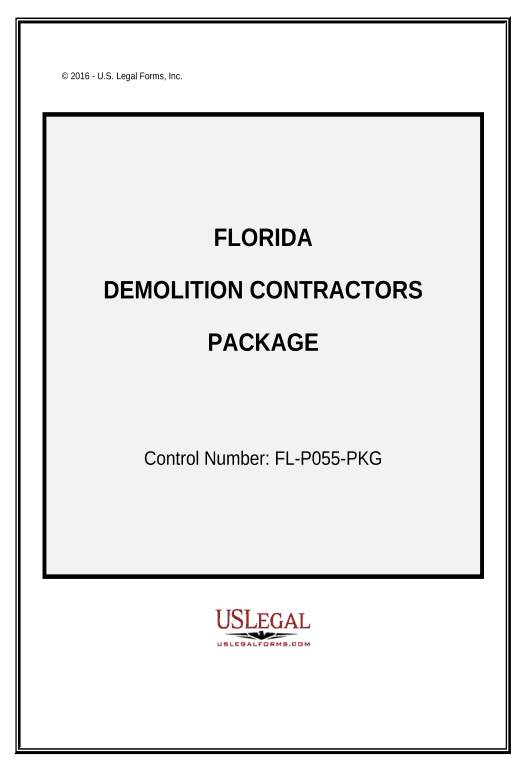 Synchronize Demolition Contractor Package - Florida Salesforce