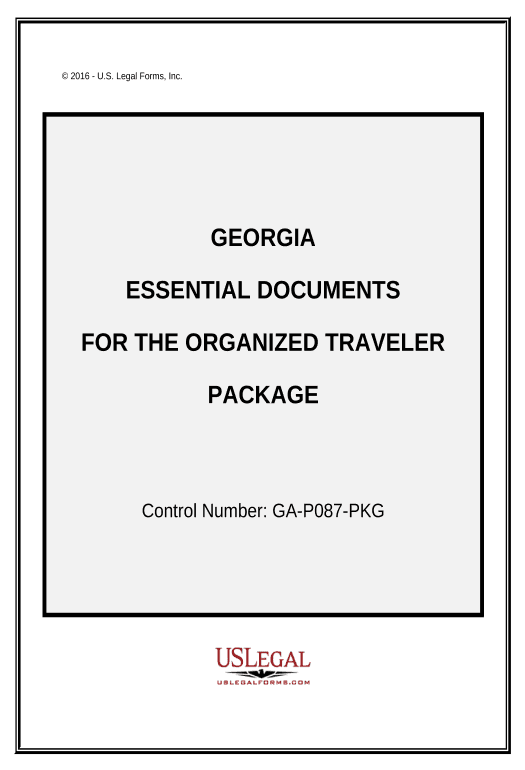 Update Essential Documents for the Organized Traveler Package - Georgia Rename Slate Bot