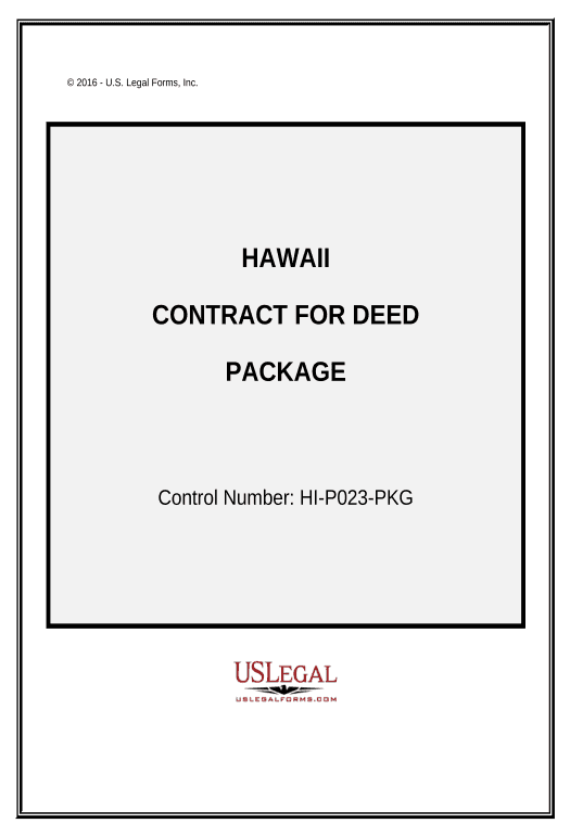 Synchronize Contract for Deed Package - Hawaii Audit Trail Bot