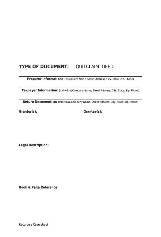 Update Quitclaim Deed from Two Individuals to One Individual - Iowa Unassign Role Bot