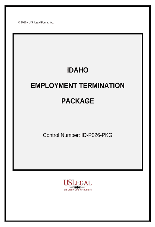 Synchronize Employment or Job Termination Package - Idaho Rename Slate Bot