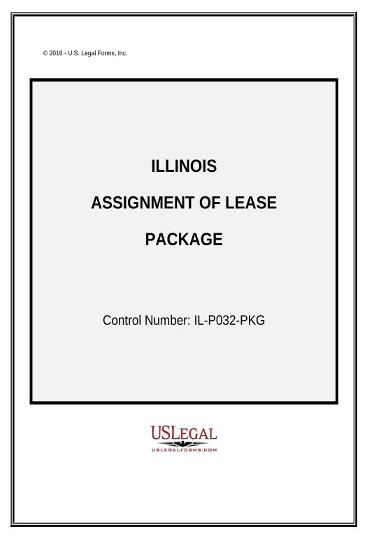 Pre-fill Assignment of Lease Package - Illinois Rename Slate document Bot