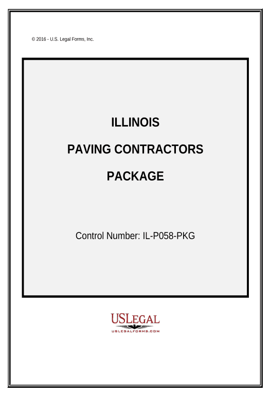 Update Paving Contractor Package - Illinois Box Bot