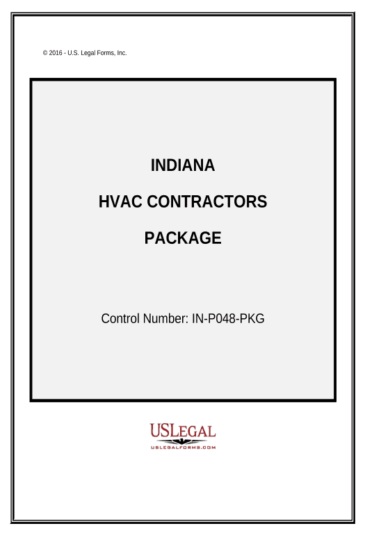 Archive HVAC Contractor Package - Indiana Export to Formstack Documents Bot