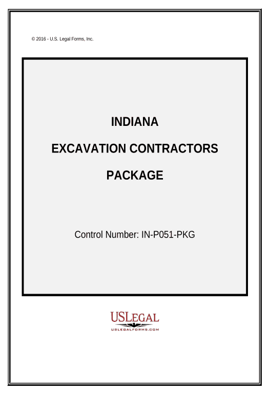 Update Excavation Contractor Package - Indiana Export to Excel 365 Bot