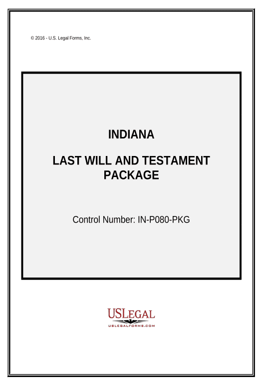Automate Last Will and Testament Package - Indiana Google Calendar Bot