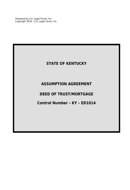 Extract Assumption Agreement of Mortgage and Release of Original Mortgagors - Kentucky Pre-fill Document Bot