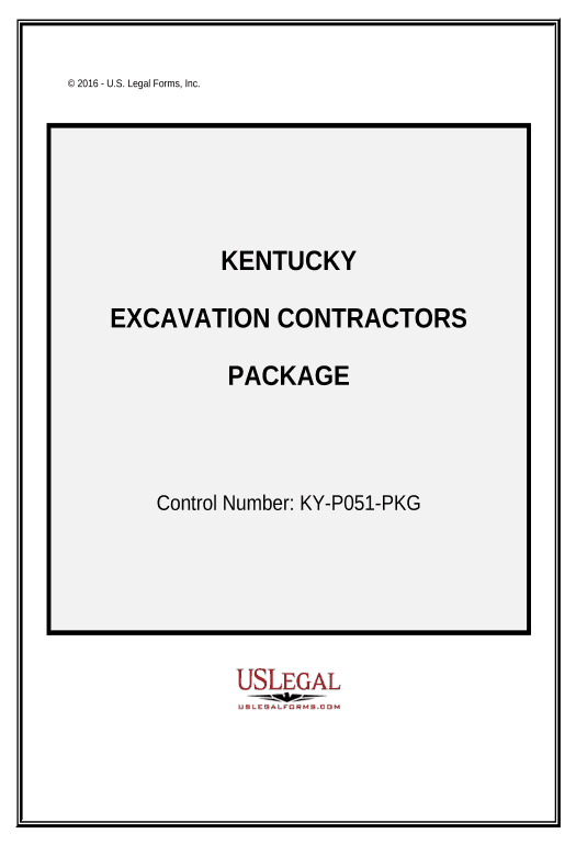 Manage Excavation Contractor Package - Kentucky Trello Bot