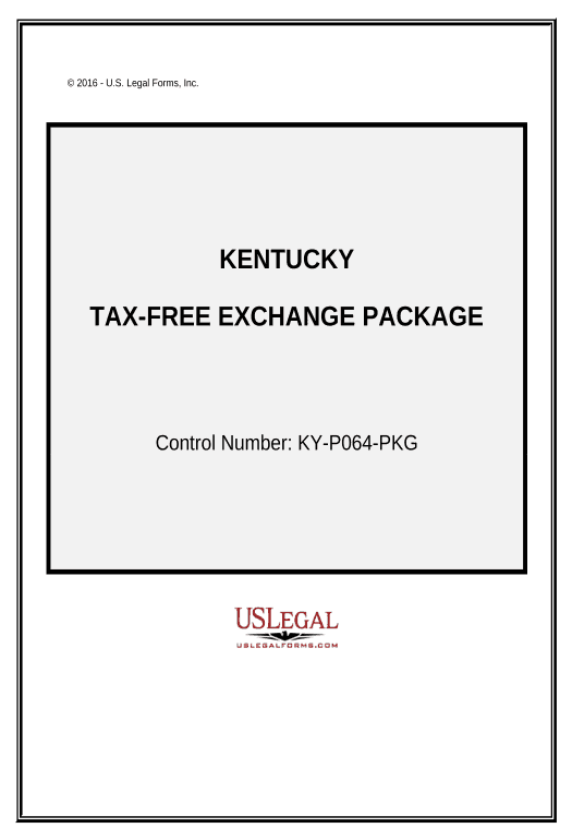 Pre-fill Tax Free Exchange Package - Kentucky Dropbox Bot