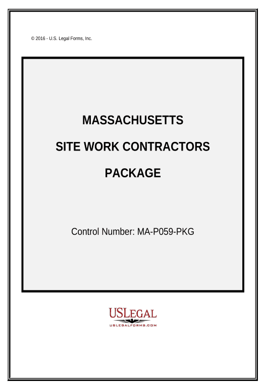 Synchronize Site Work Contractor Package - Massachusetts Notify Salesforce Contacts