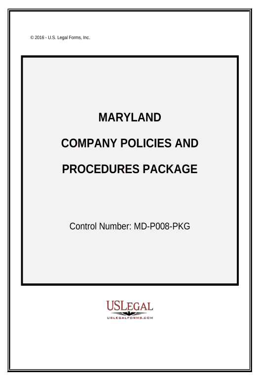 Extract Company Employment Policies and Procedures Package - Maryland MS Teams Notification upon Opening Bot