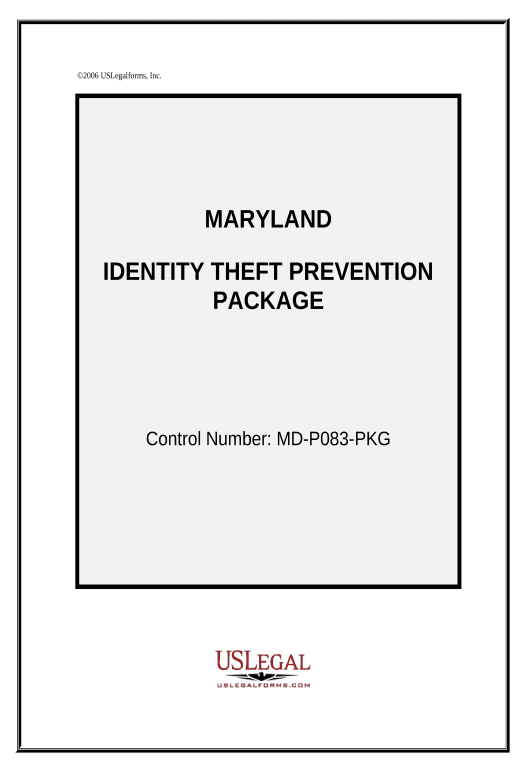 Pre-fill Identity Theft Prevention Package - Maryland Pre-fill from Google Sheet Dropdown Options Bot