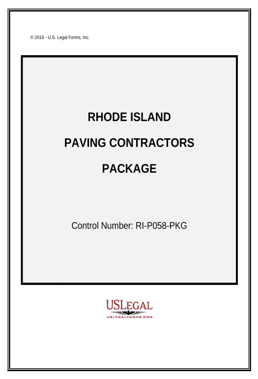 Integrate Paving Contractor Package - Rhode Island Export to Excel 365 Bot