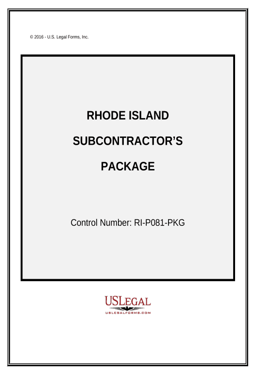 Manage Subcontractors Package - Rhode Island Microsoft Dynamics