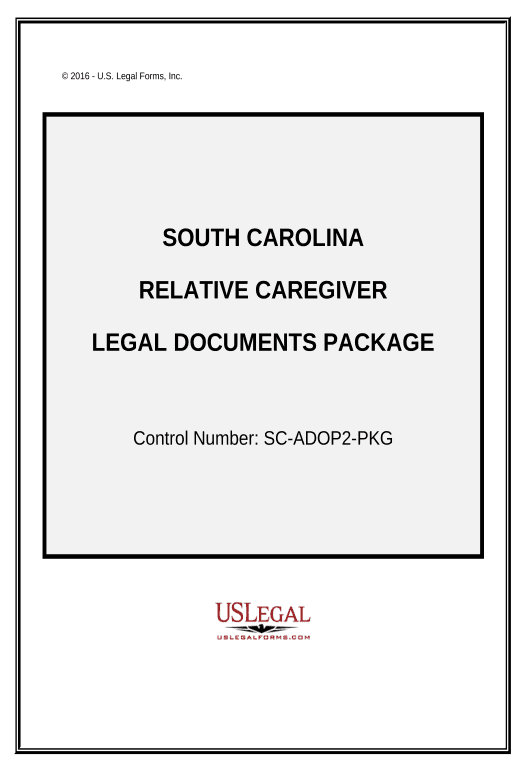 Pre-fill South Carolina Relative Caretaker Legal Documents Package - South Carolina Export to Formstack Documents Bot