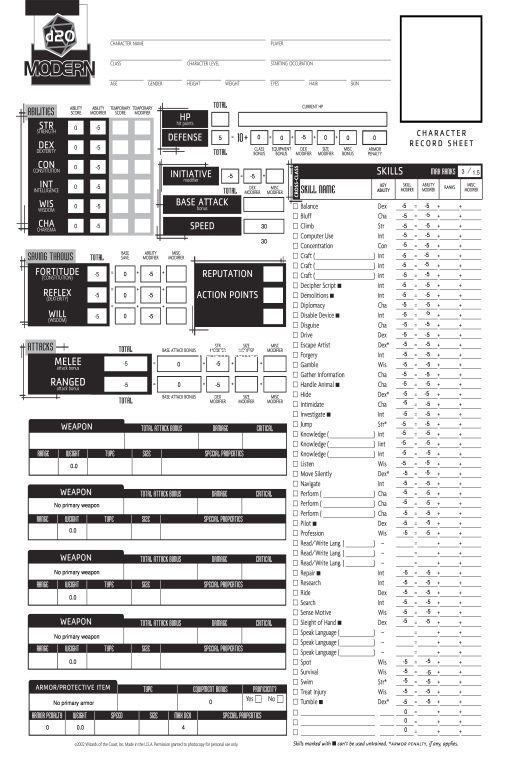 Integrate D20 Modern Character Sheet With Microsoft Dynamics | airSlate