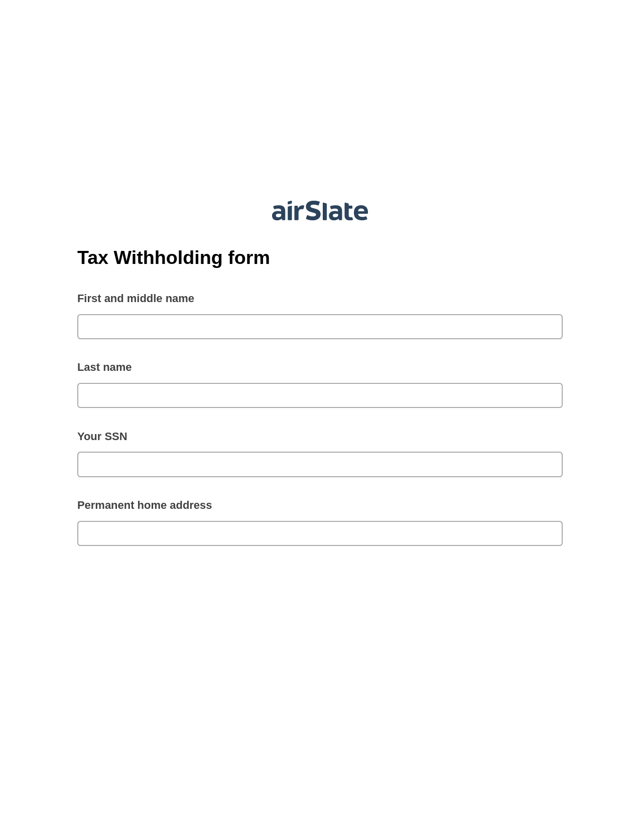 Multirole Tax Withholding form Pre-fill from Airtable Bot, Mailchimp Add Recipient to Audience Bot, Export to Smartsheet Bot