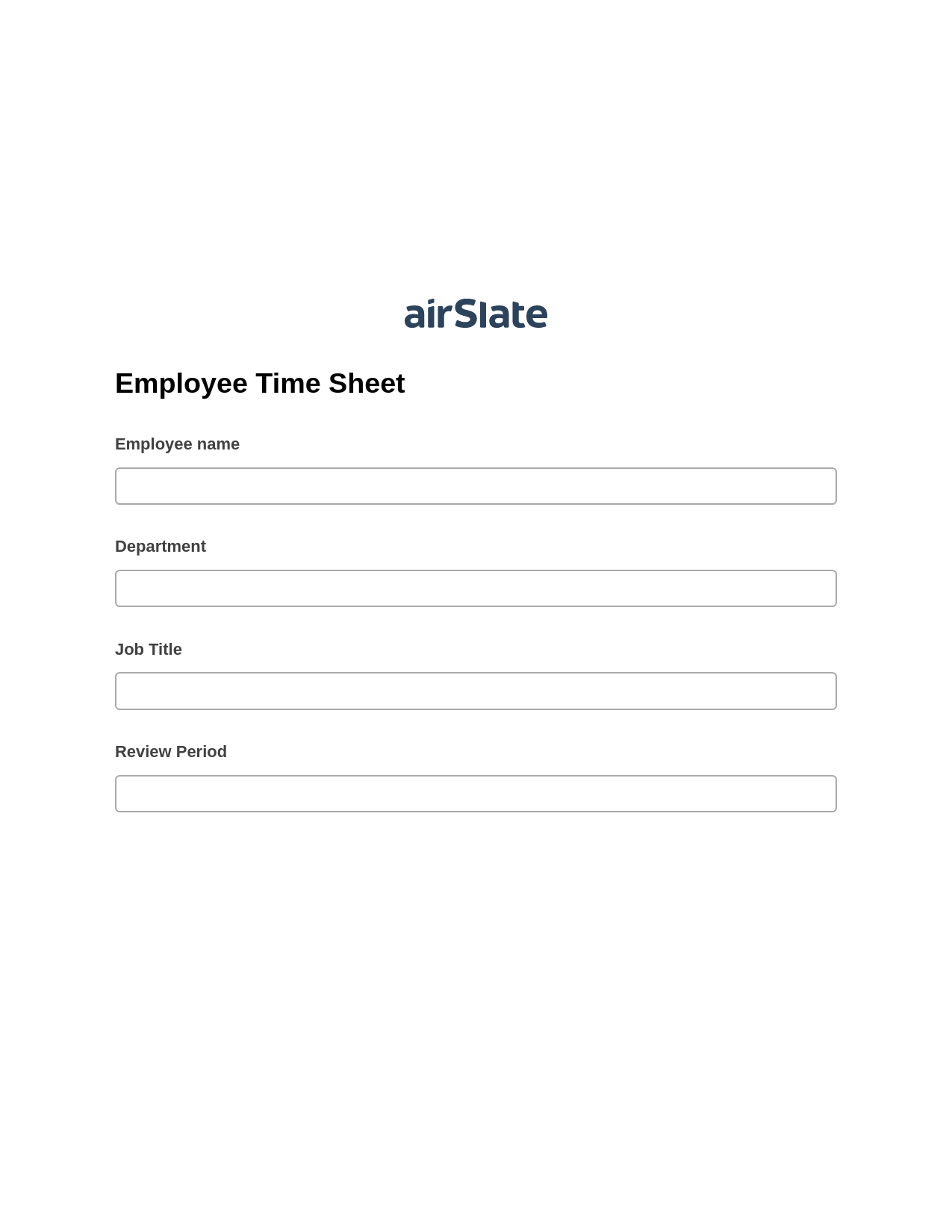 Employee Time Sheet Pre-fill from MySQL Bot, Create Salesforce Records Bot, Export to Salesforce Record Bot