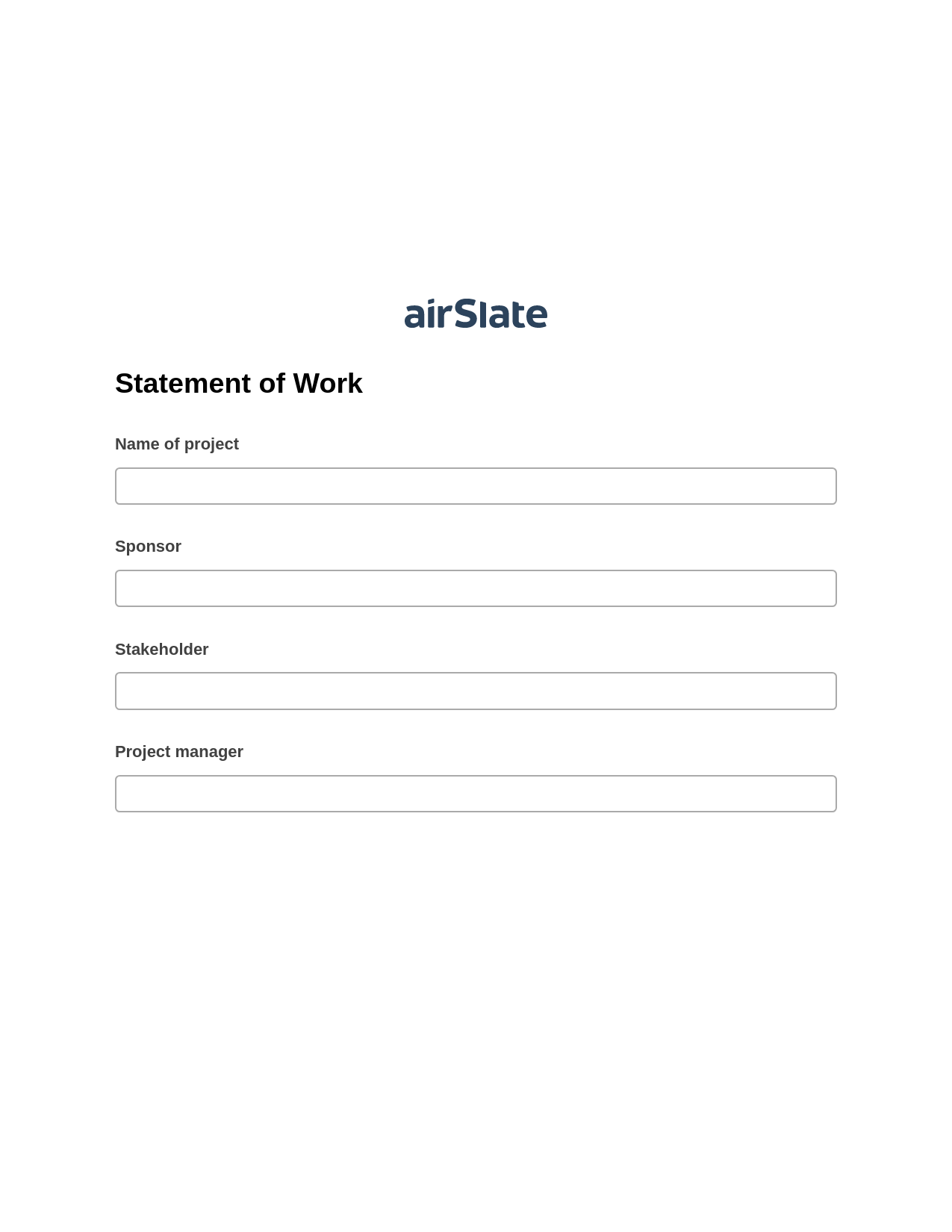 Statement of Work Pre-fill from CSV File Dropdown Options Bot, Send a Slate with Roles Bot, Export to Excel 365 Bot