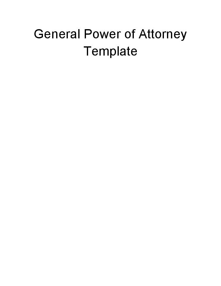 General Power Of Attorney Flow for Las Cruces