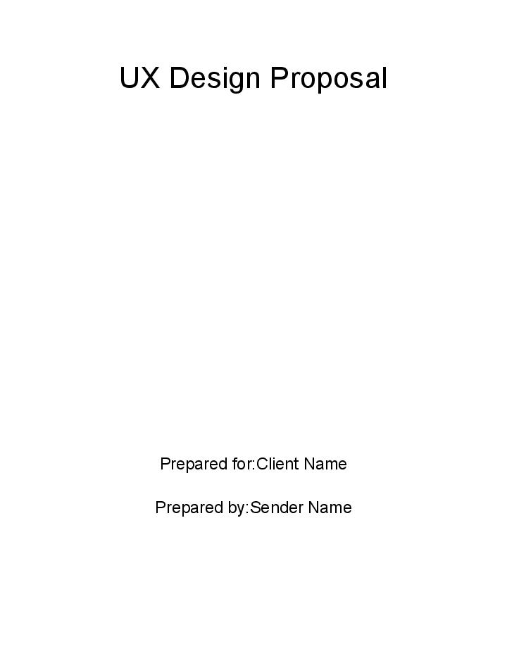 The Ux Design Proposal Flow for Ohio