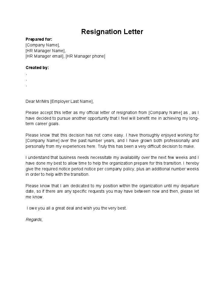 The Resignation Letter Flow for Rialto