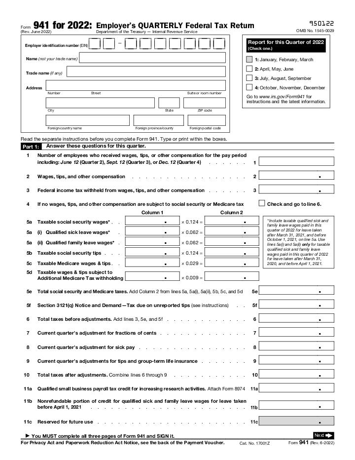 Efficiently file IRS 941 using a pre-built Flow template for West Palm Beach