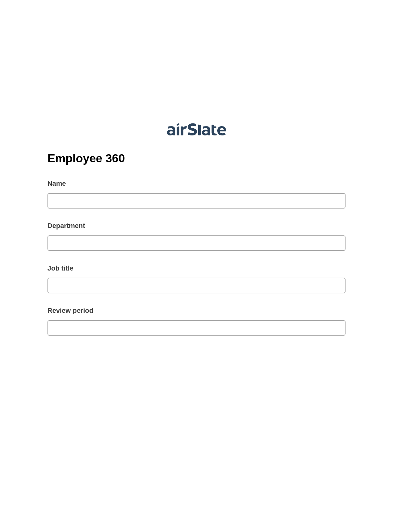 Employee 360 Pre-fill from Google Sheets Bot, Create slate bot, Export to NetSuite Bot