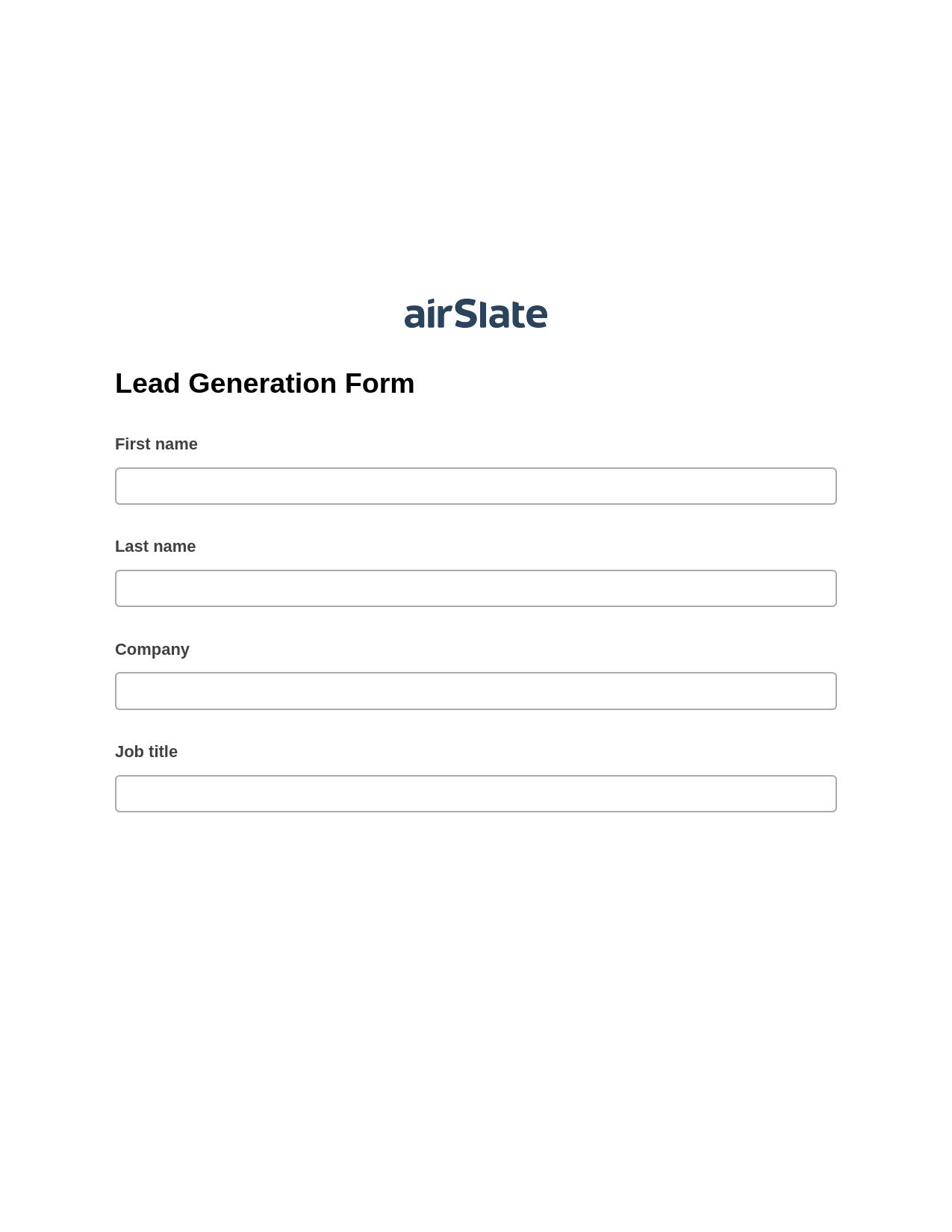 Lead Generation Form Pre-fill Dropdowns from CSV file Bot, Create slate addon, Export to NetSuite Bot