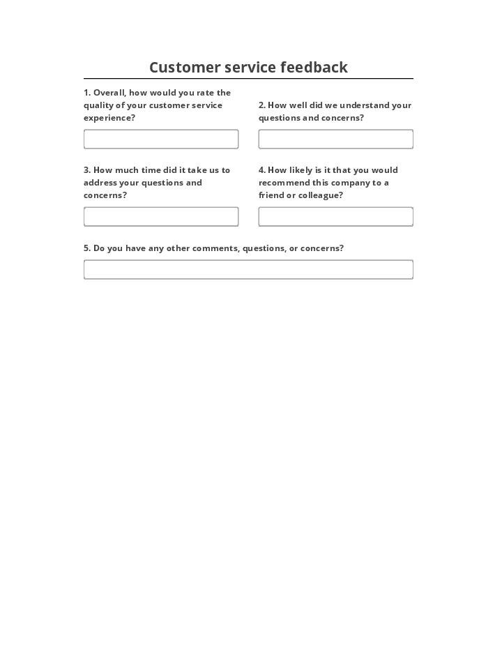 Integrate Customer service feedback survey with Microsoft Dynamics