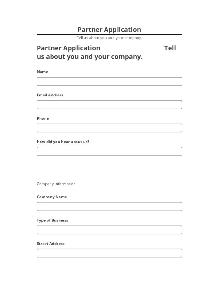 Extract Partner Application from Microsoft Dynamics