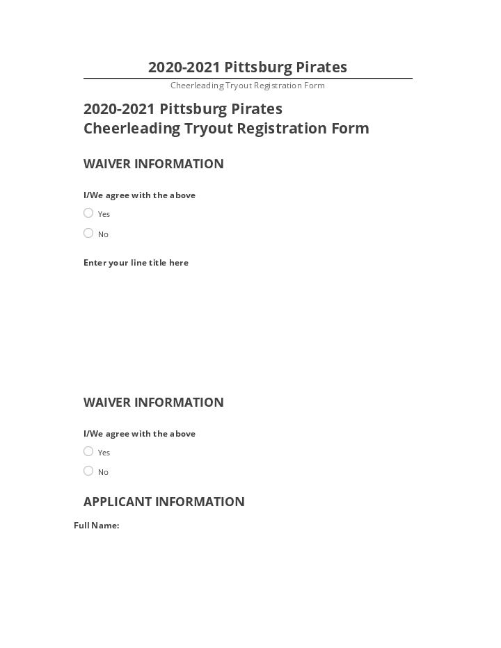 Incorporate 2020-2021 Pittsburg Pirates in Microsoft Dynamics