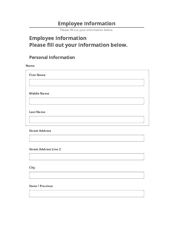 Update Employee Information from Microsoft Dynamics