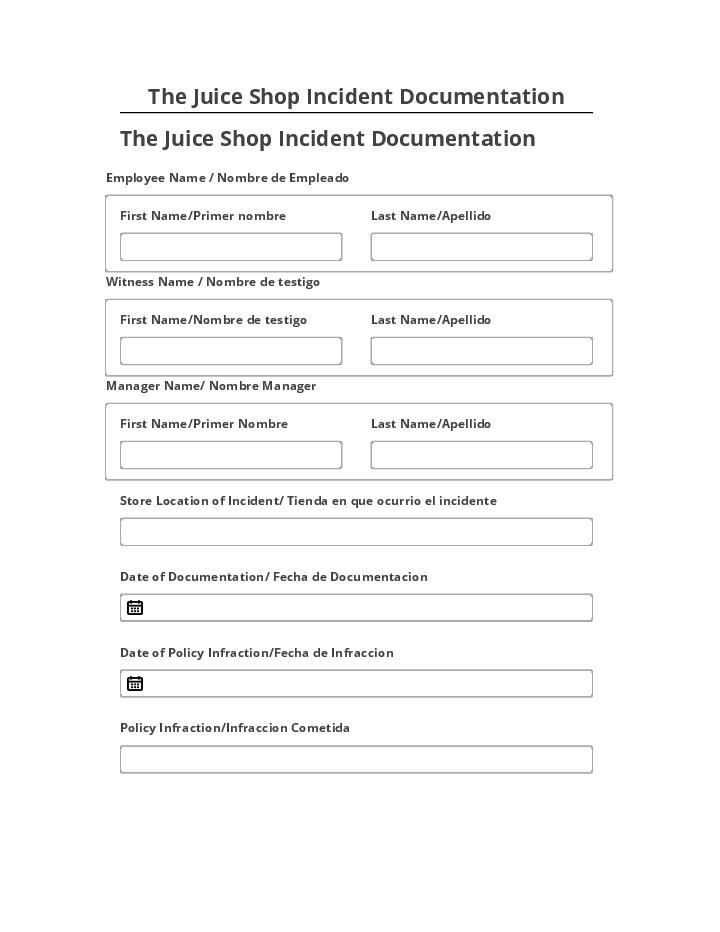 Archive The Juice Shop Incident Documentation to Salesforce