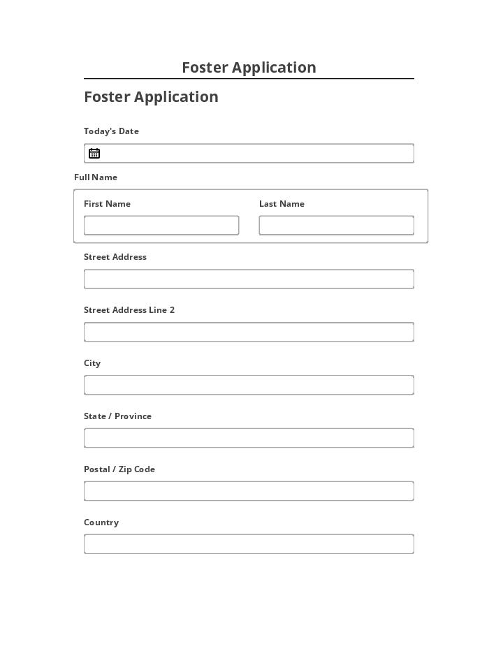 Synchronize Foster Application with Microsoft Dynamics
