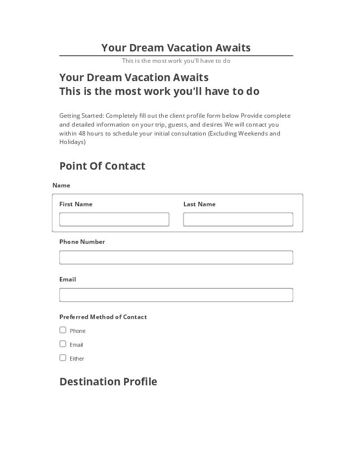 Integrate Your Dream Vacation Awaits with Netsuite