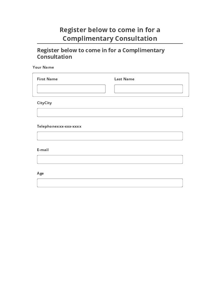 Automate Register below to come in for a Complimentary Consultation in Salesforce
