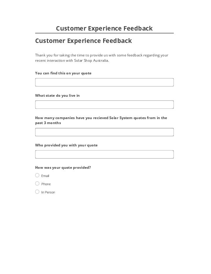 Incorporate Customer Experience Feedback in Netsuite