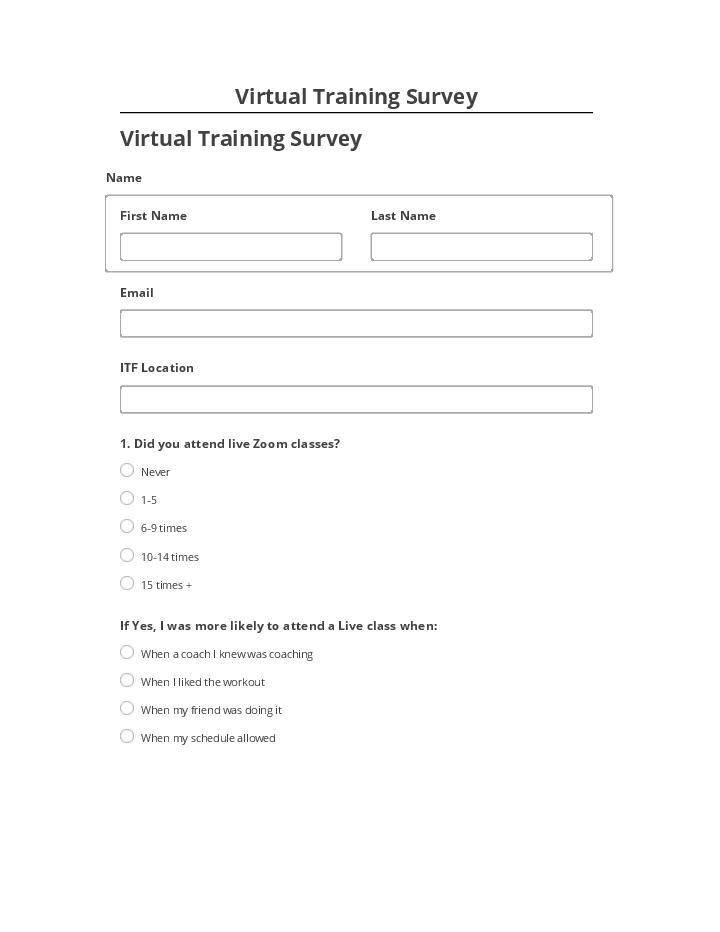 Automate Virtual Training Survey in Microsoft Dynamics