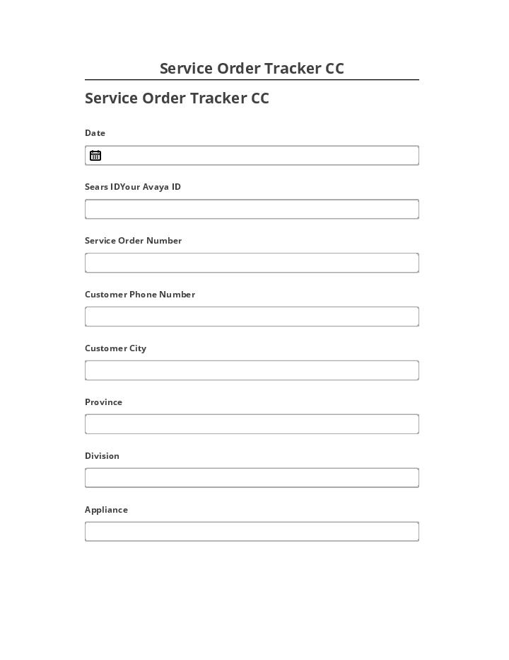 Synchronize Service Order Tracker CC with Microsoft Dynamics