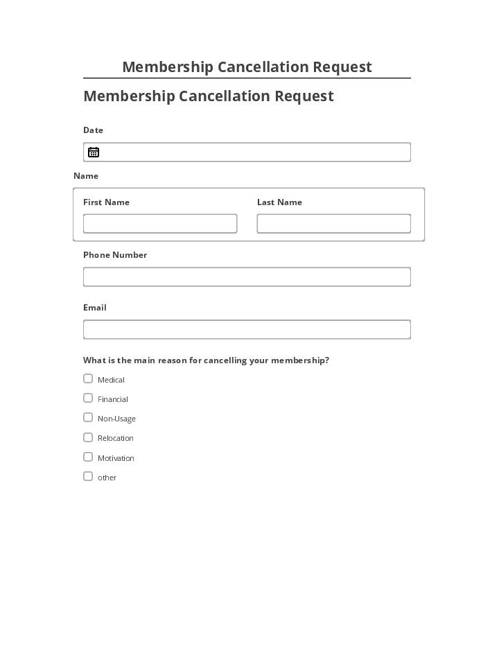 Automate Membership Cancellation Request in Microsoft Dynamics