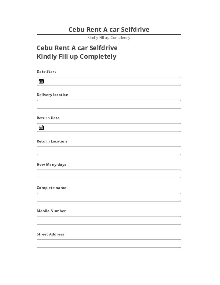 Incorporate Cebu Rent A car Selfdrive